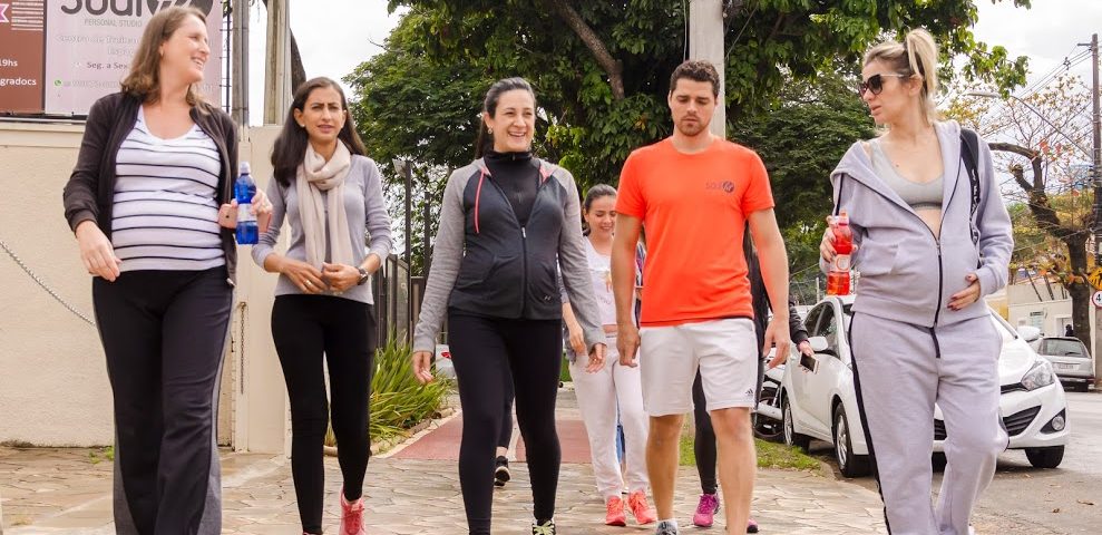 Caminhada durante a gestação