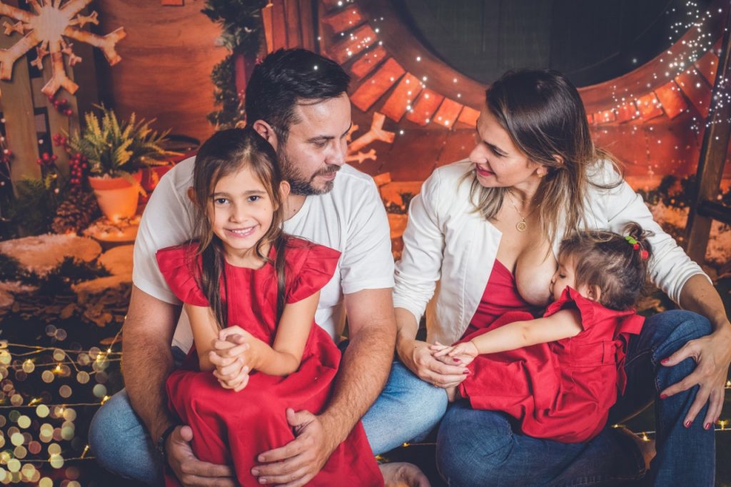 fotos de natal em familia estudio