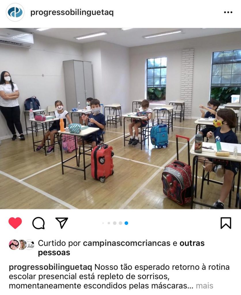 RETOMADA ESCOLAR DO PROGRESSO BILINGUE TAQUARAL