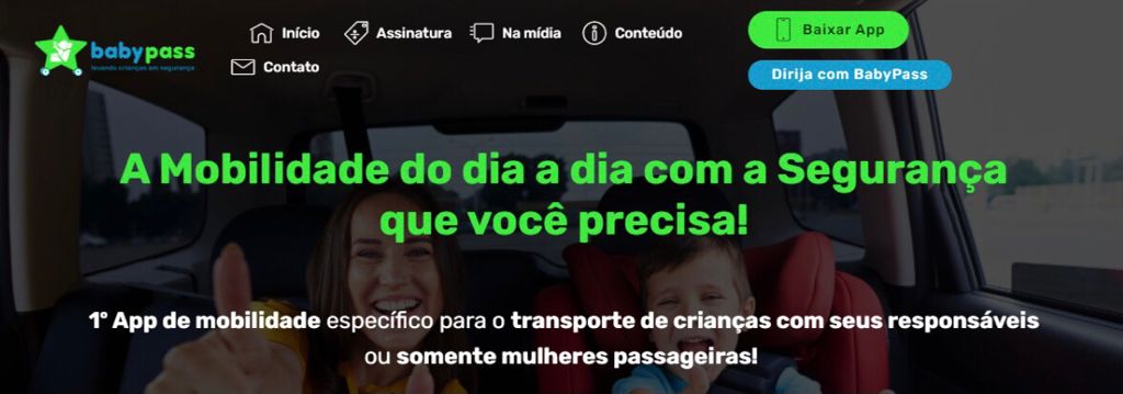 Transporte por aplicativo com cedeirão