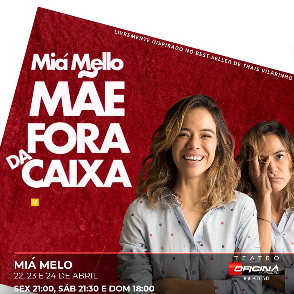 Miá Mello em Campinas – Mãe Fora da Caixa