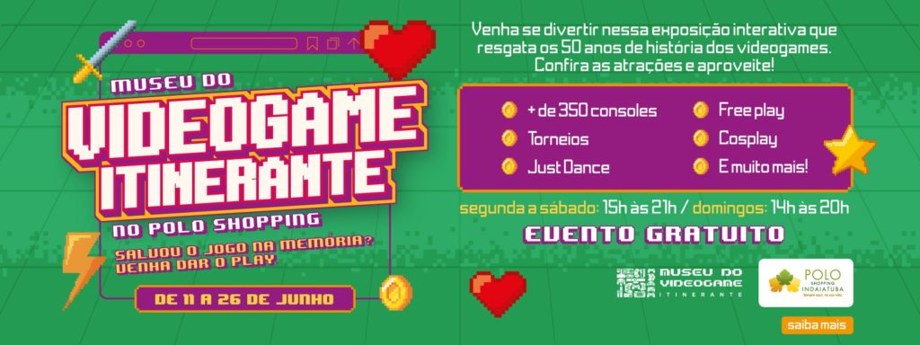 Exposição virtual conta a história do videogame