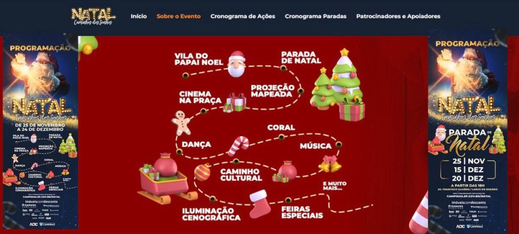 Natal Caminho dos Sonhos